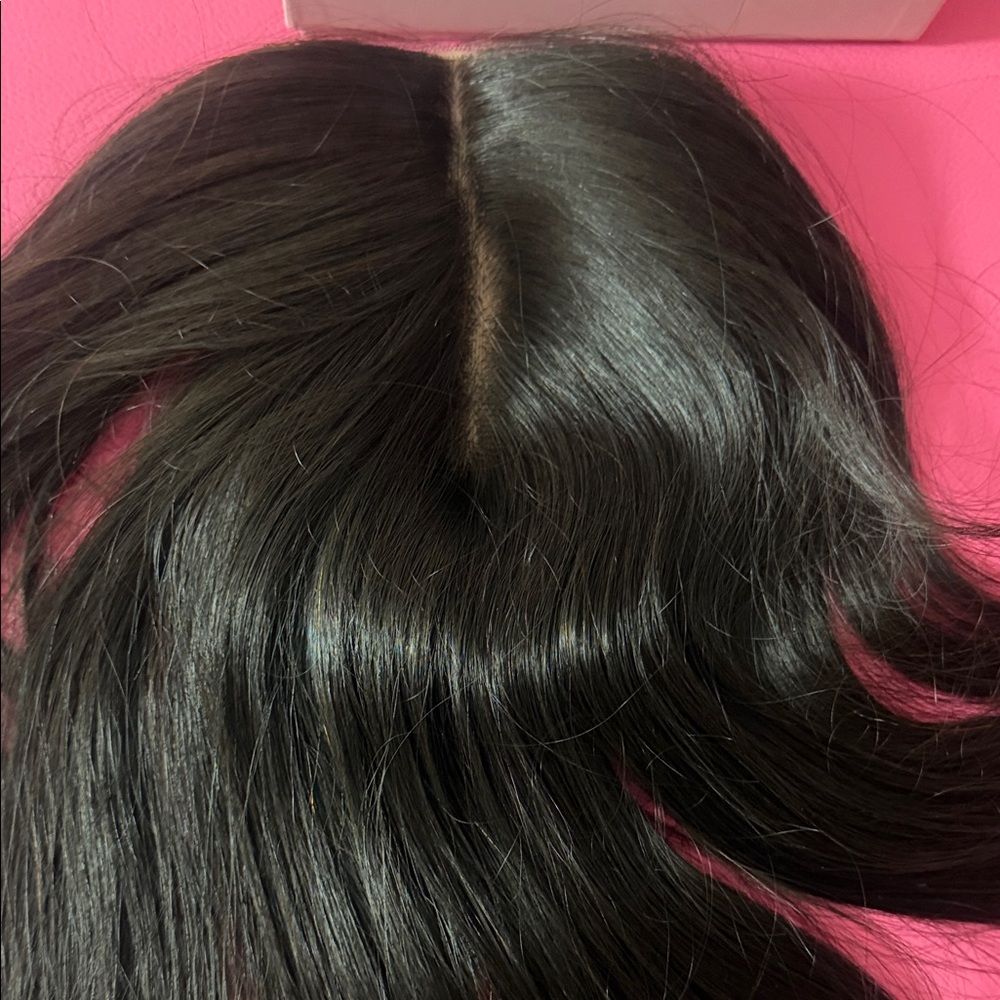 Sleek Black Hair Extension human hair